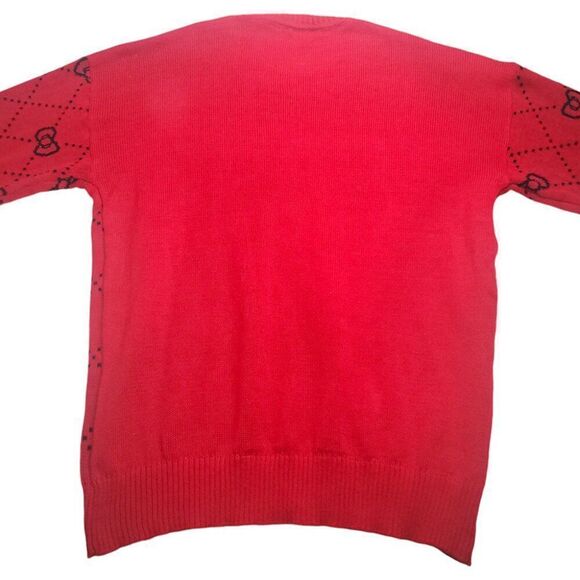 Sanrio red sitting Hello Kitty bows sweater - Picture 3 of 6